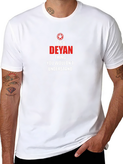 Camiseta Negra: Es una cosa de DEYAN...