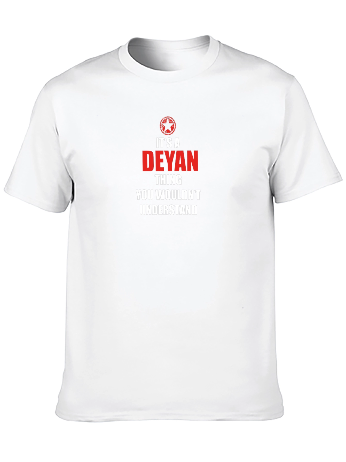 Camiseta Negra: Es una cosa de DEYAN...