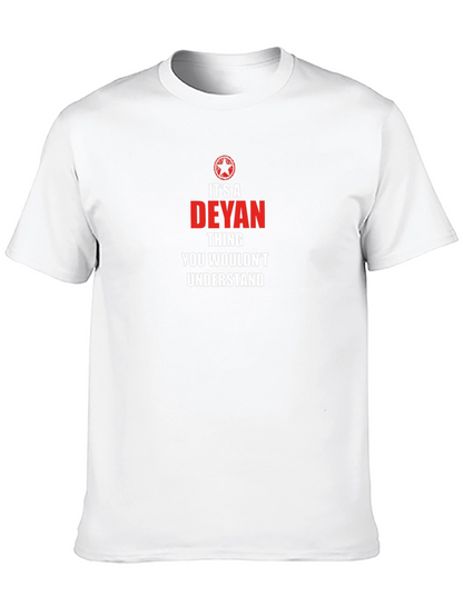 Camiseta Negra: Es una cosa de DEYAN...