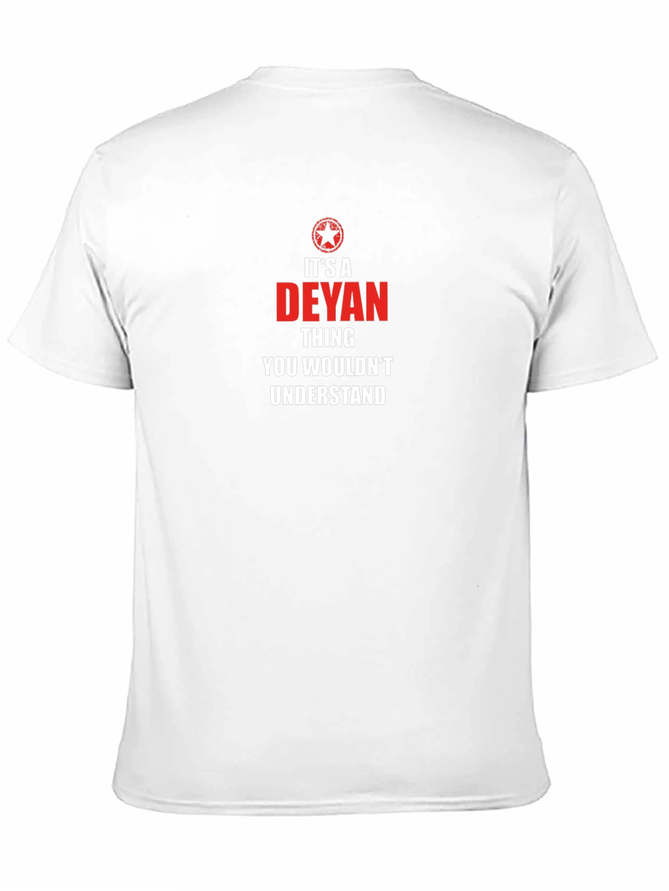 Camiseta Negra: Es una cosa de DEYAN...