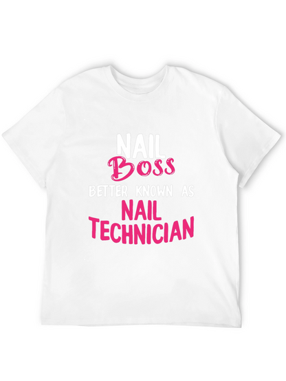 Camiseta Negra Nail Boss