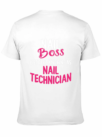 Camiseta Negra Nail Boss