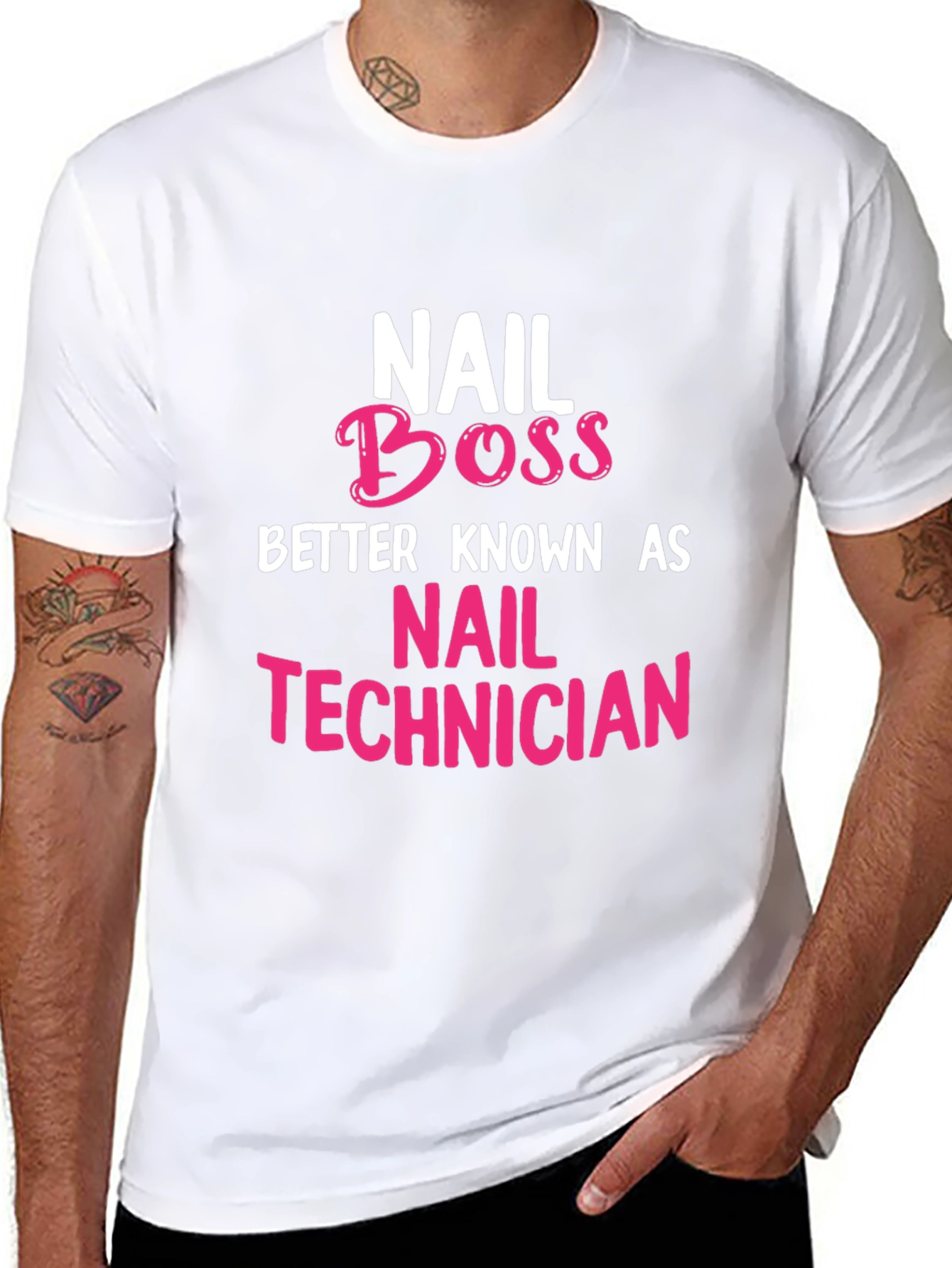 Camiseta Negra Nail Boss