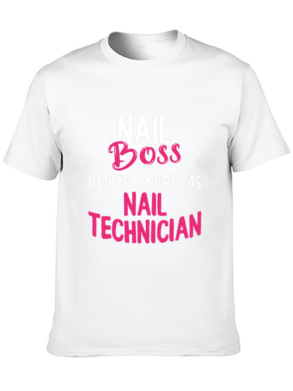 Camiseta Negra Nail Boss