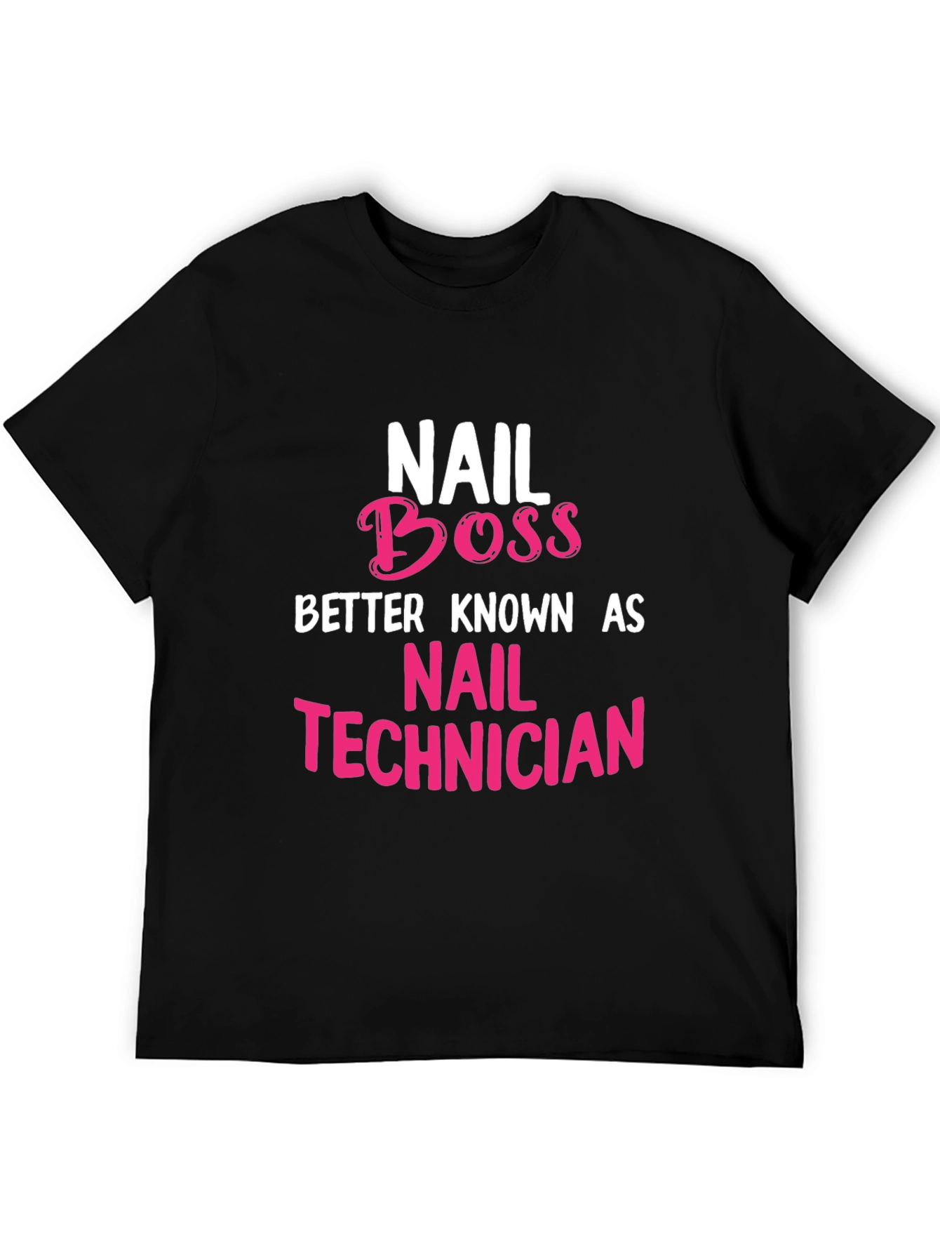Camiseta Negra Nail Boss