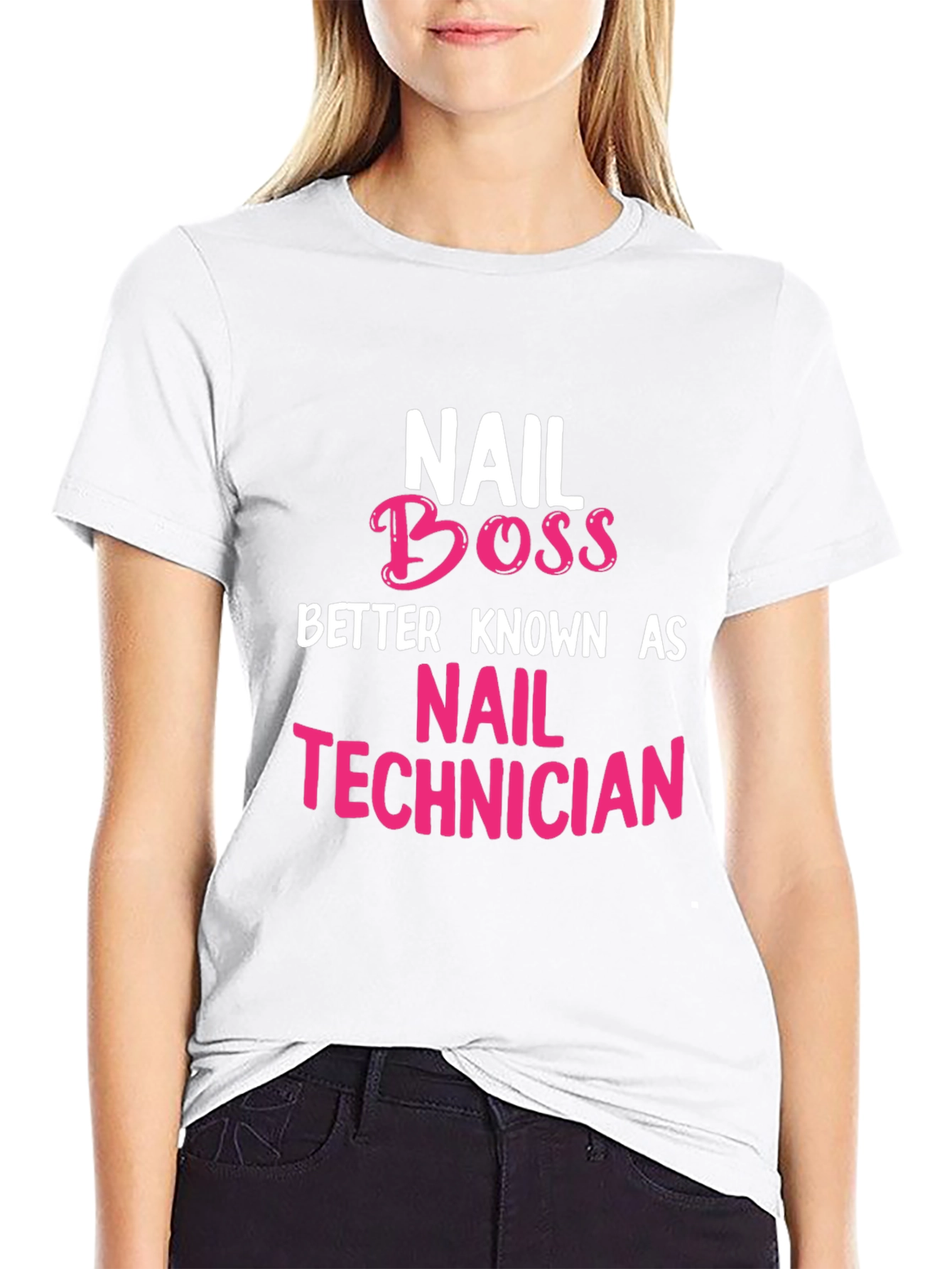 Camiseta Negra Nail Boss