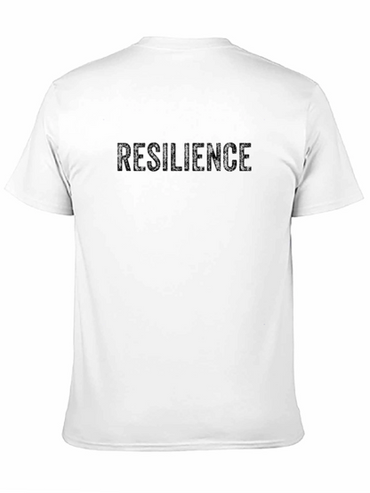 Camiseta Negra Resiliencia Unisex