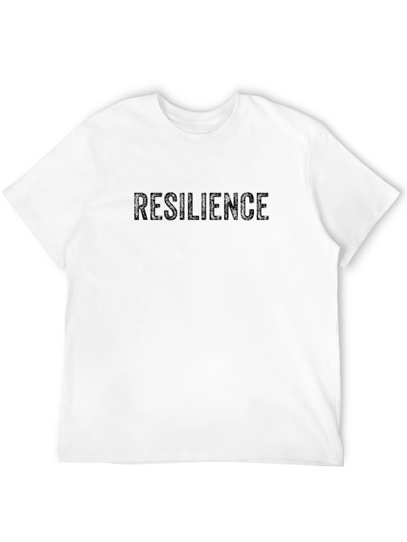 Camiseta Negra Resiliencia Unisex