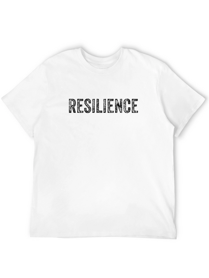 Camiseta Negra Resiliencia Unisex