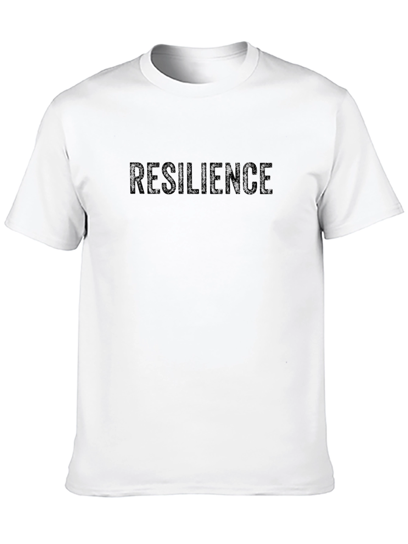 Camiseta Negra Resiliencia Unisex