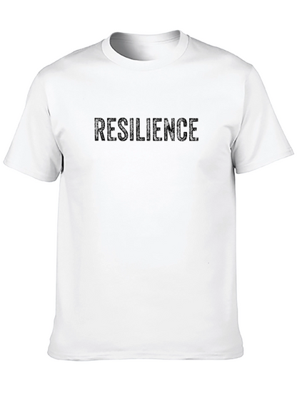 Camiseta Negra Resiliencia Unisex