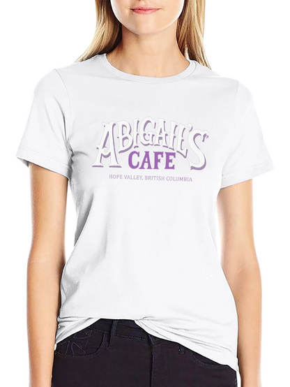 Camiseta Abigails Cafe - Hope Valley BC