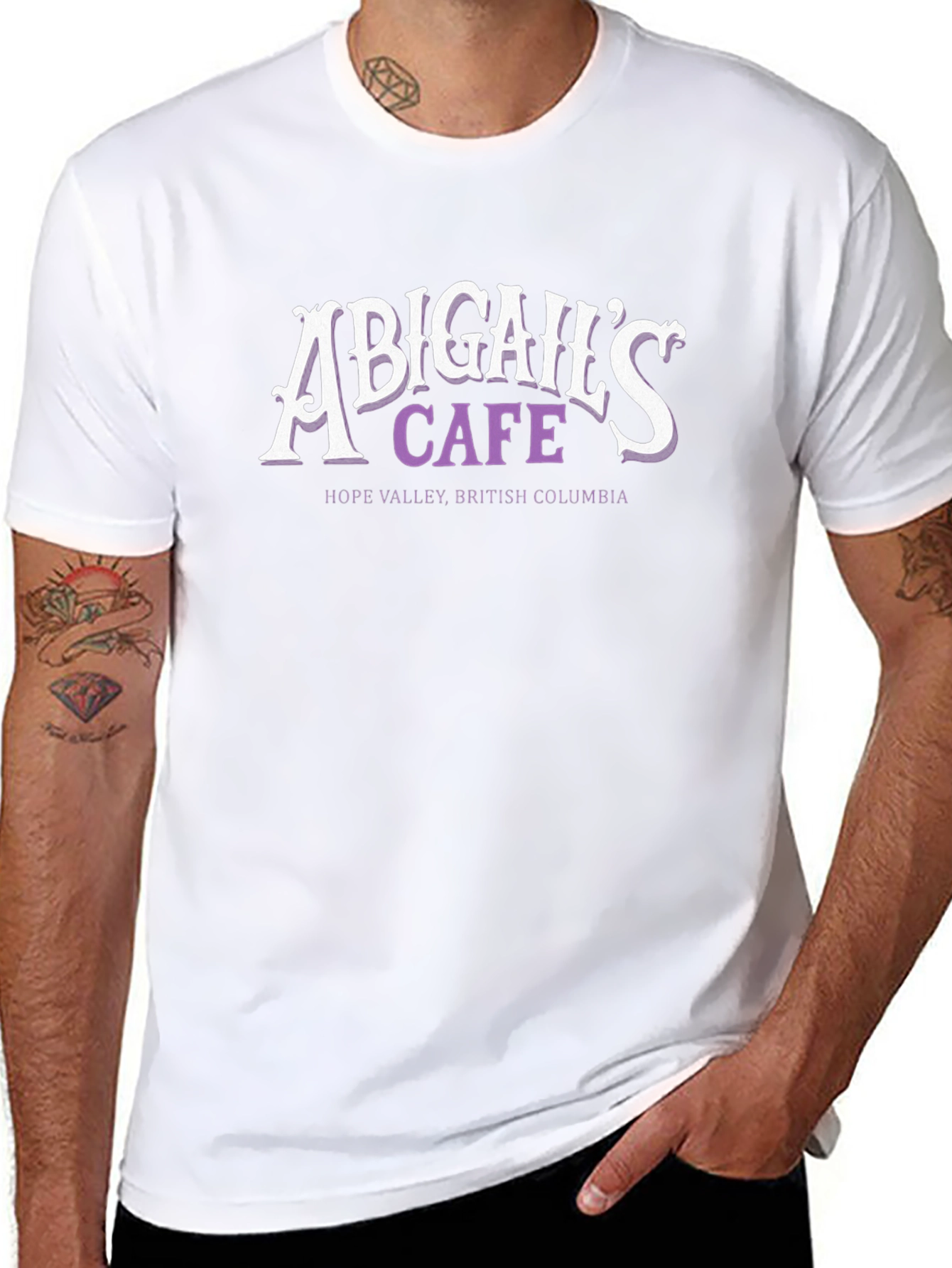 Camiseta Abigails Cafe - Hope Valley BC
