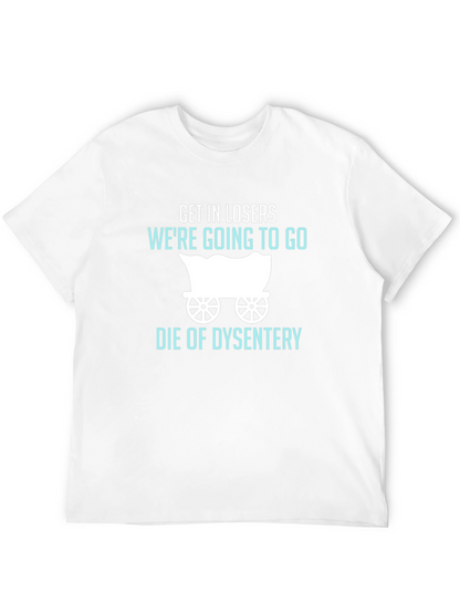 Camiseta Negra: Humor Oregon Trail