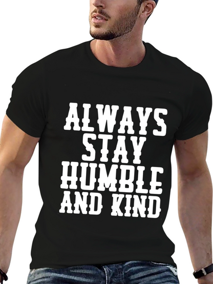 Camiseta Negra con Mensaje Inspirador