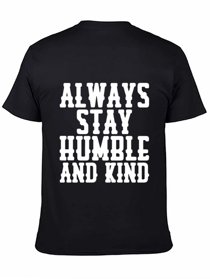 Camiseta Negra con Mensaje Inspirador