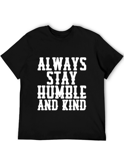 Camiseta Negra con Mensaje Inspirador