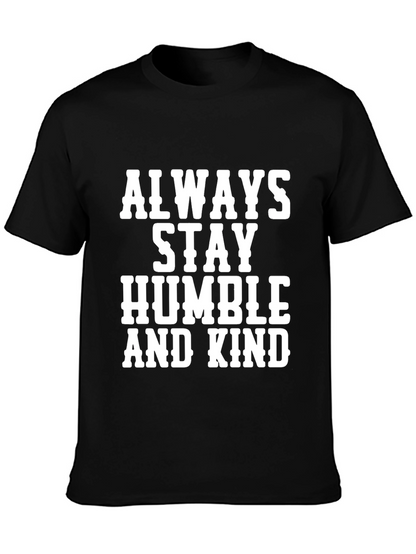 Camiseta Negra con Mensaje Inspirador