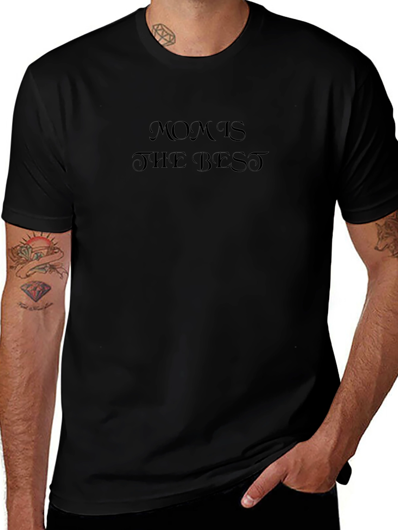 Camiseta Negra: Mamá es la Mejor