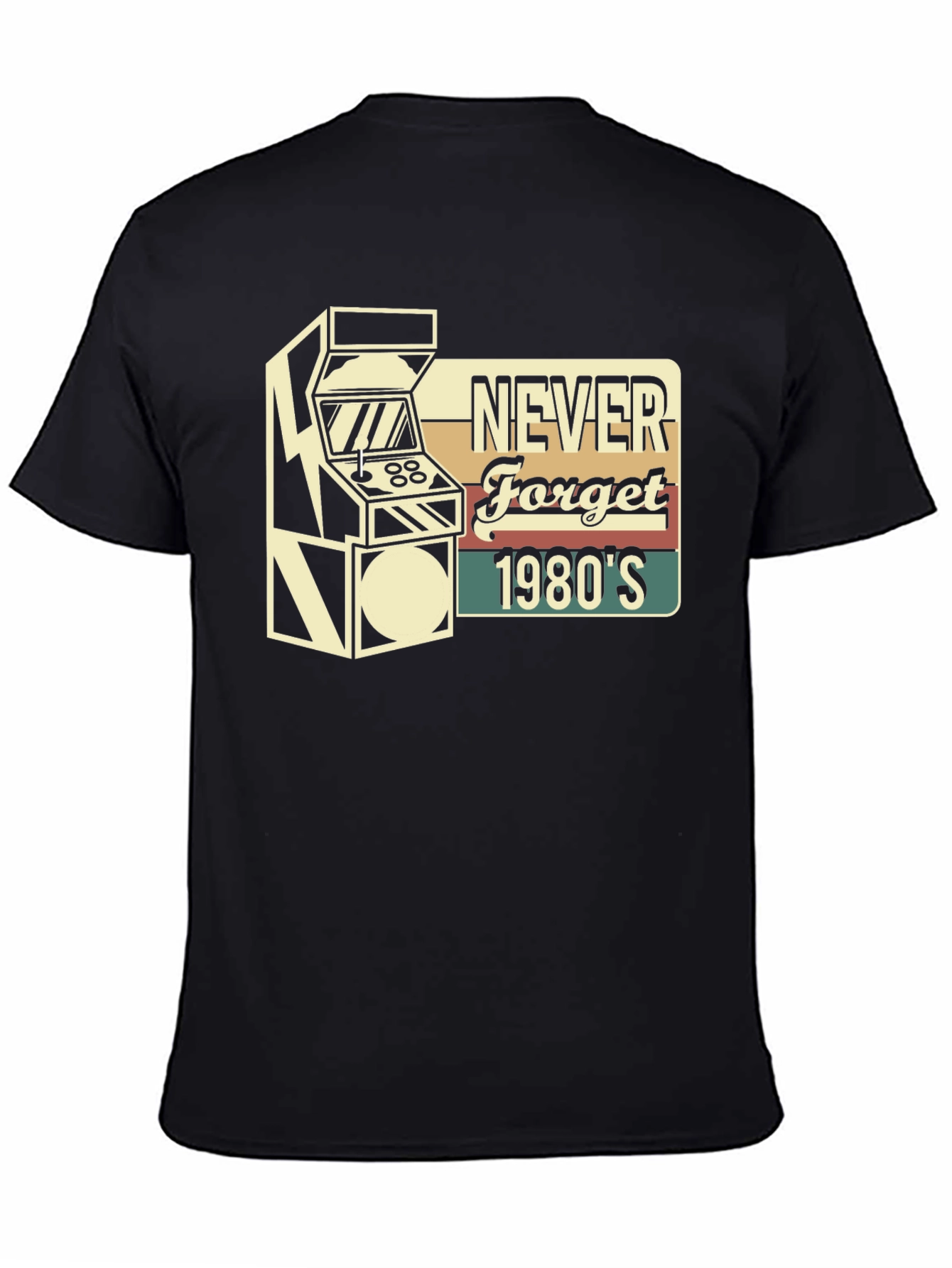 Camiseta Never Forget 1980s