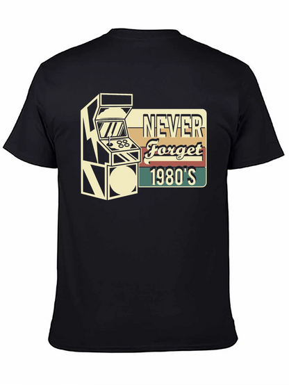 Camiseta Never Forget 1980s