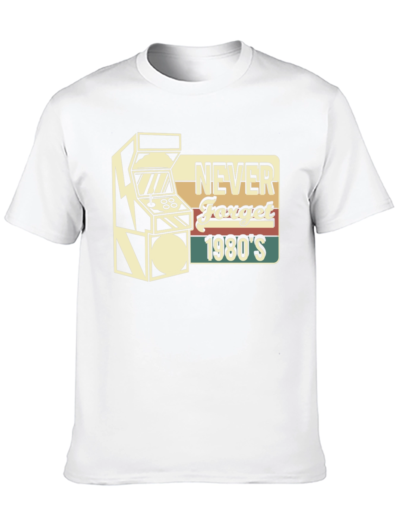 Camiseta Never Forget 1980s