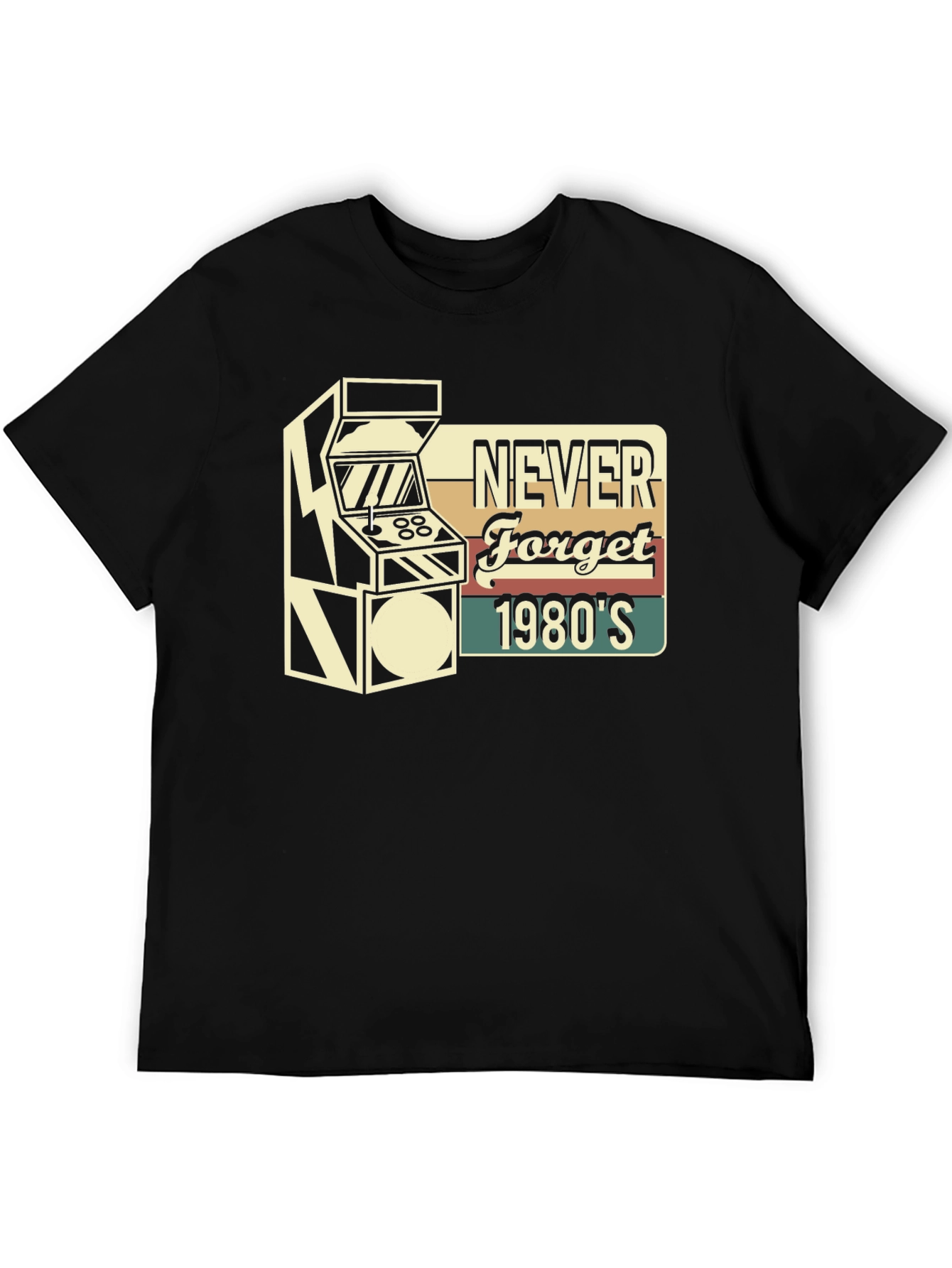 Camiseta Never Forget 1980s