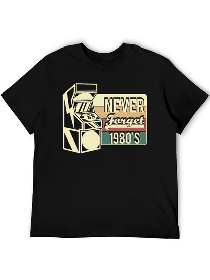 Camiseta Never Forget 1980s