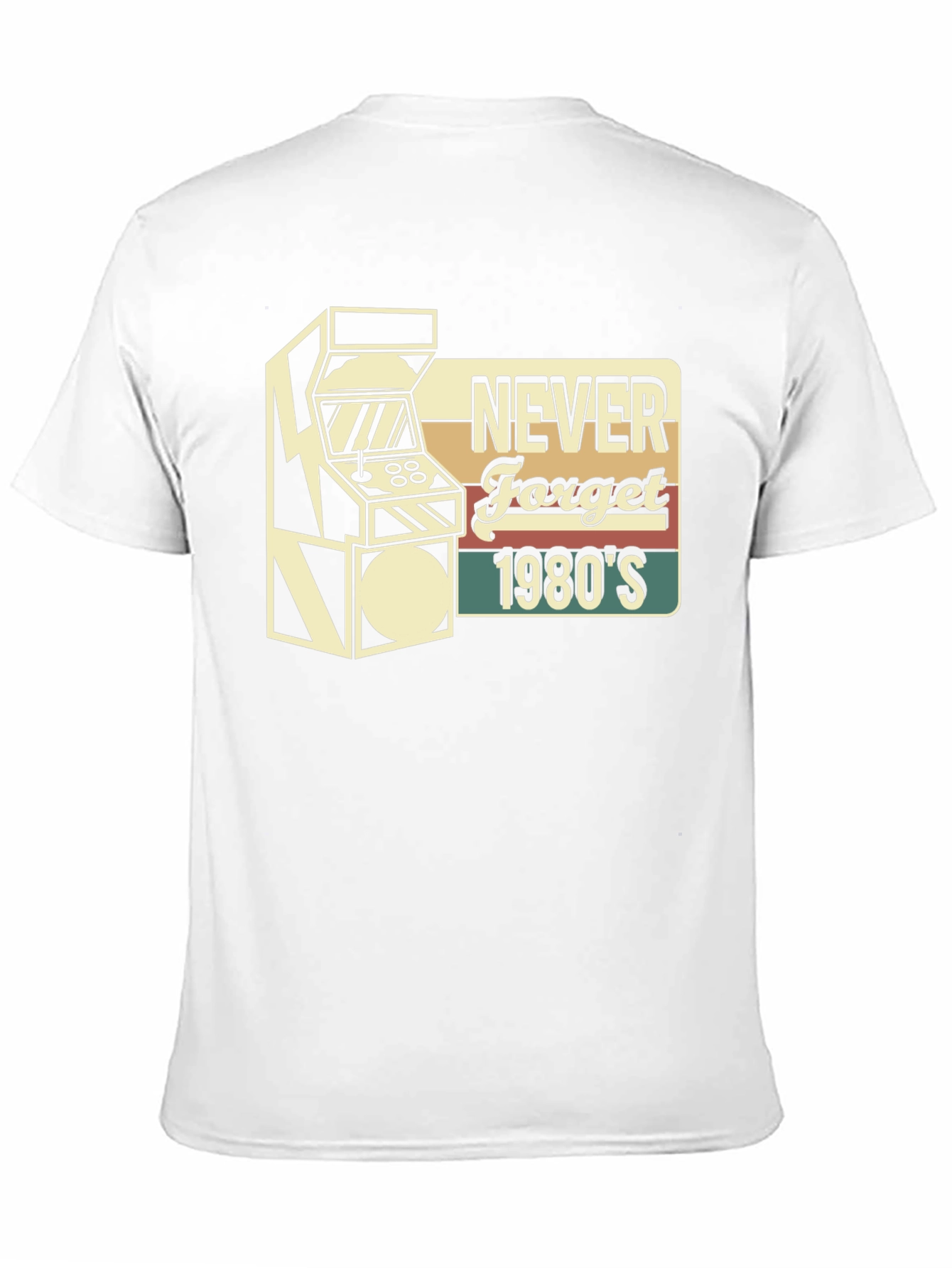 Camiseta Never Forget 1980s
