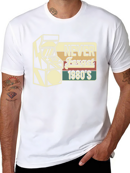 Camiseta Never Forget 1980s
