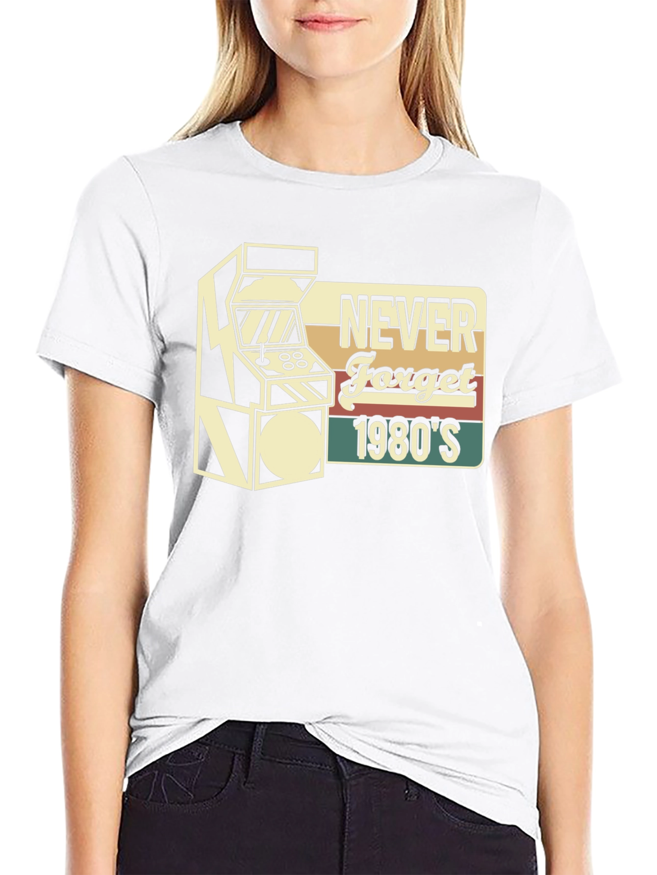 Camiseta Never Forget 1980s