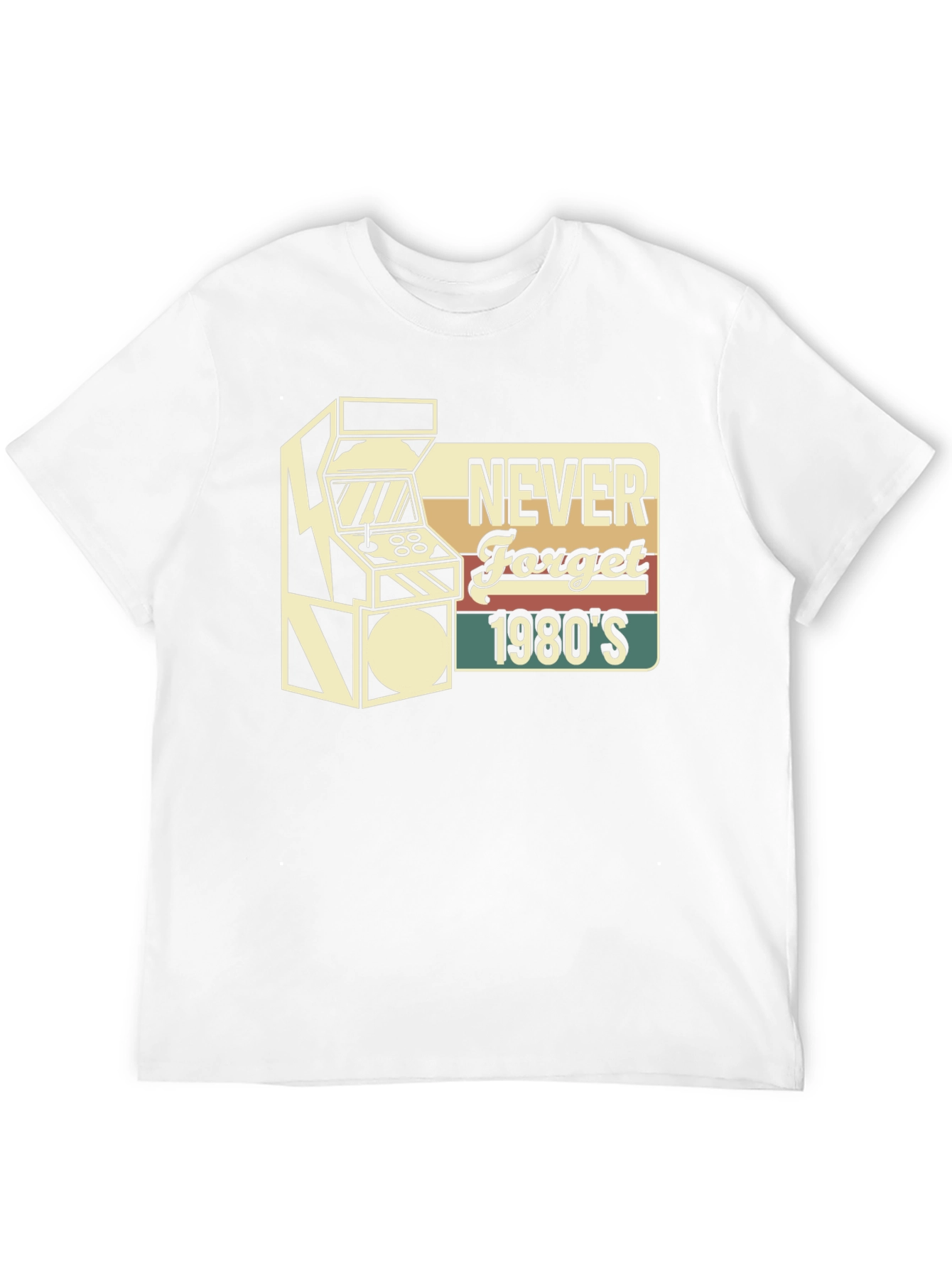 Camiseta Never Forget 1980s