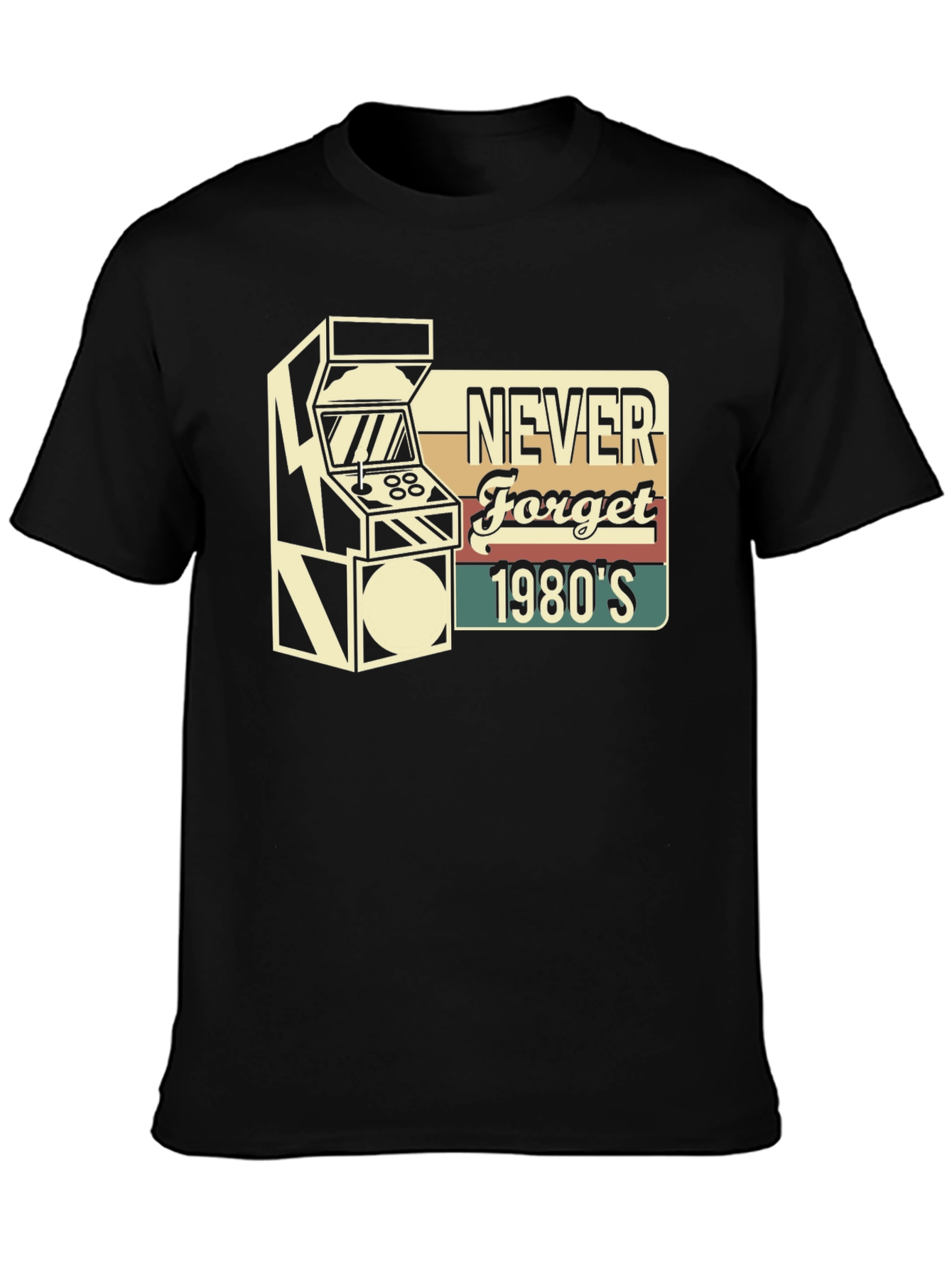 Camiseta Never Forget 1980s