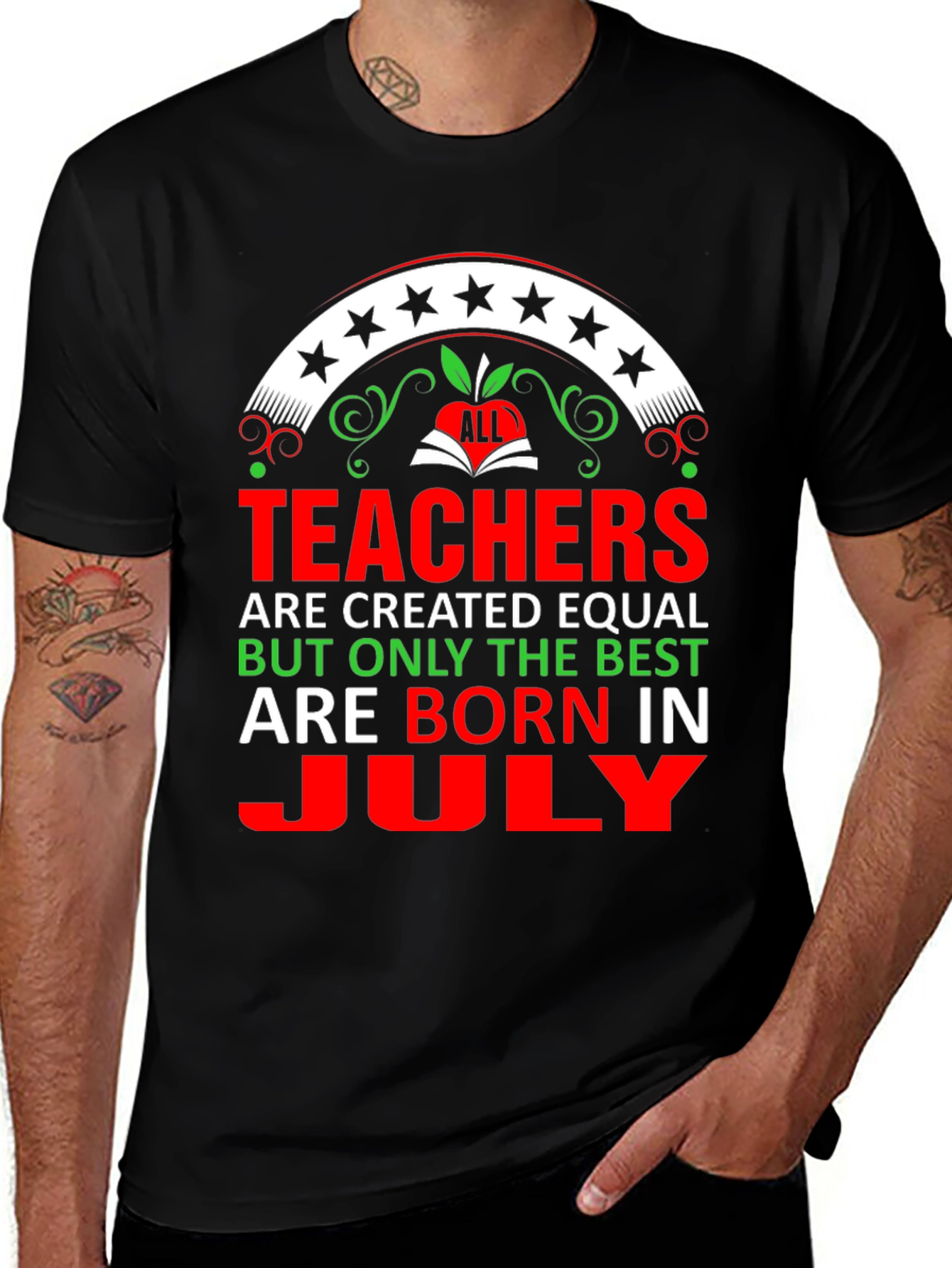 Camiseta Teachers are born in July
