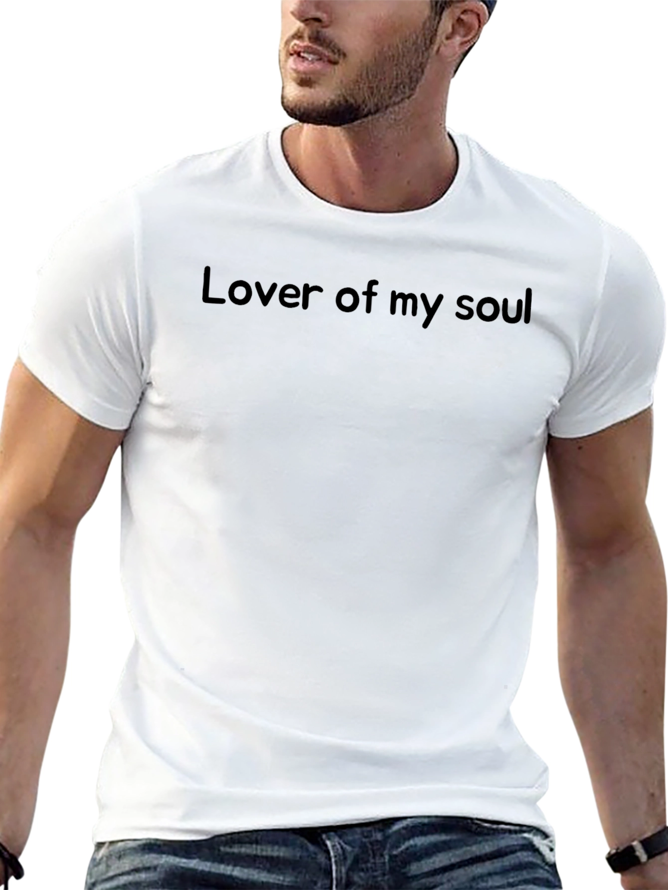 Camiseta Negra Amante de mi alma