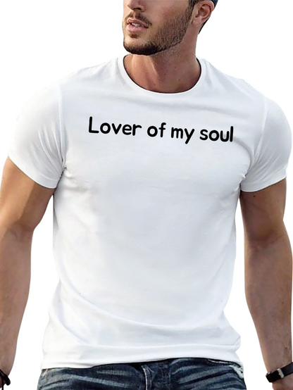 Camiseta Negra Amante de mi alma