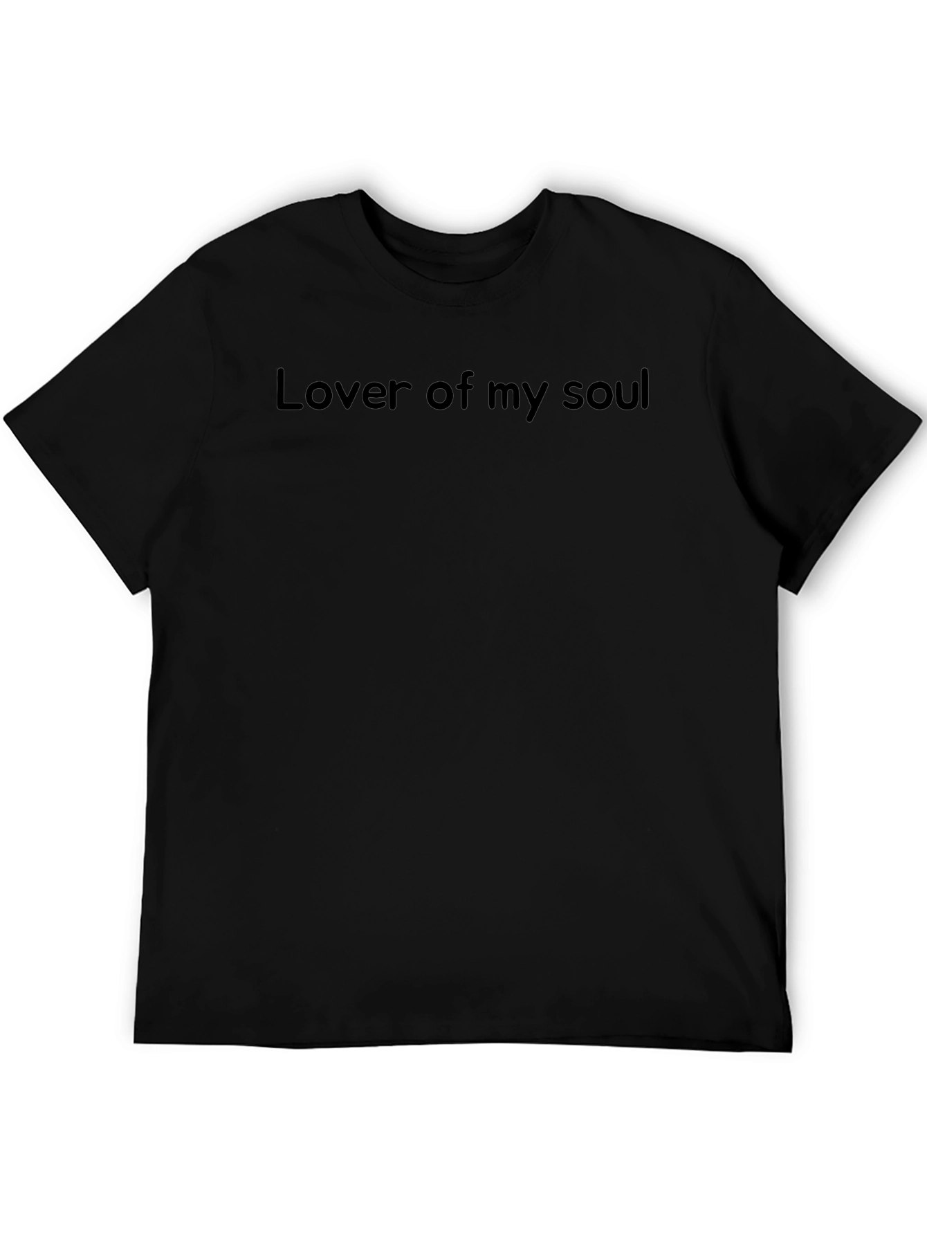 Camiseta Negra Amante de mi alma