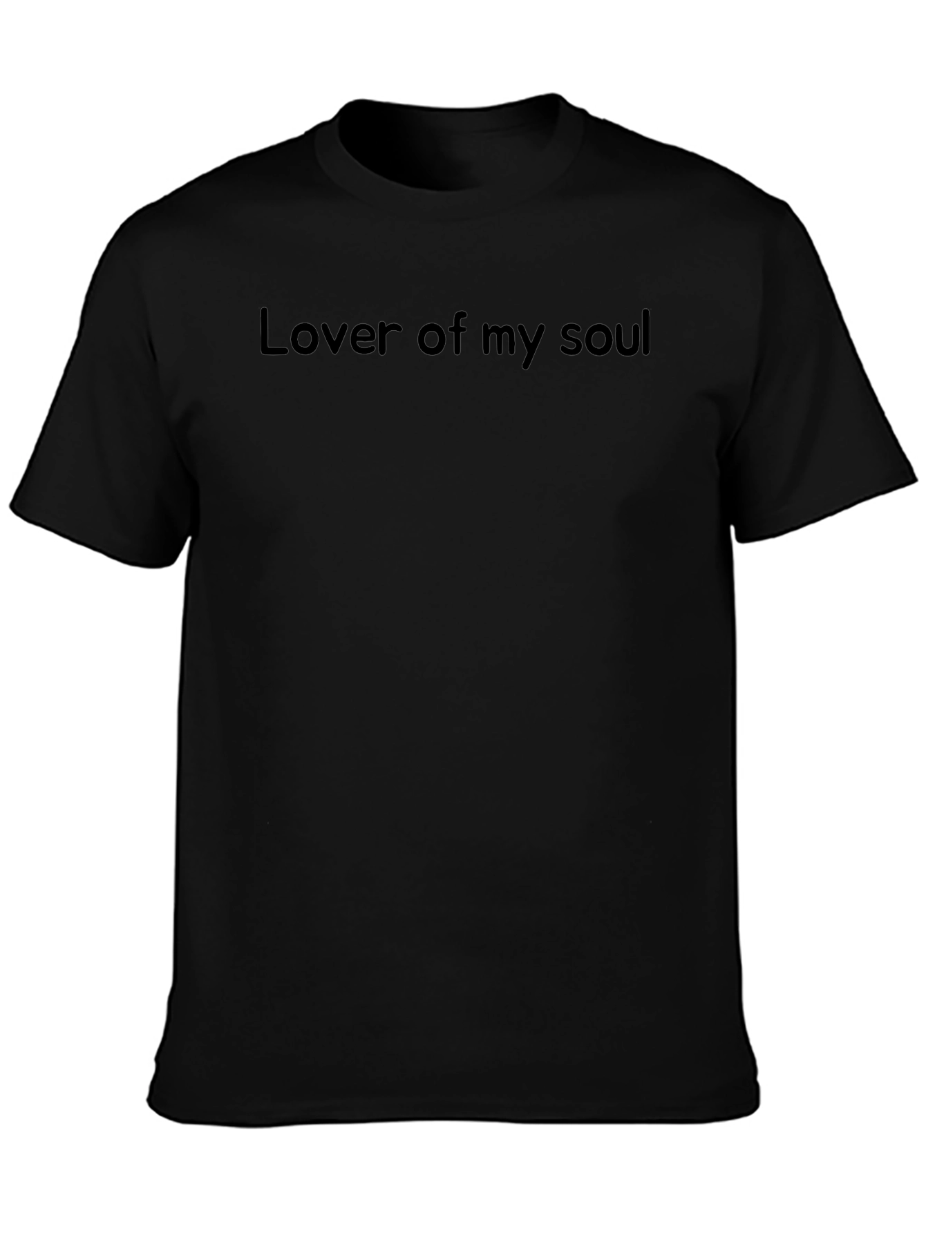 Camiseta Negra Amante de mi alma