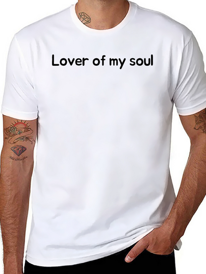 Camiseta Negra Amante de mi alma