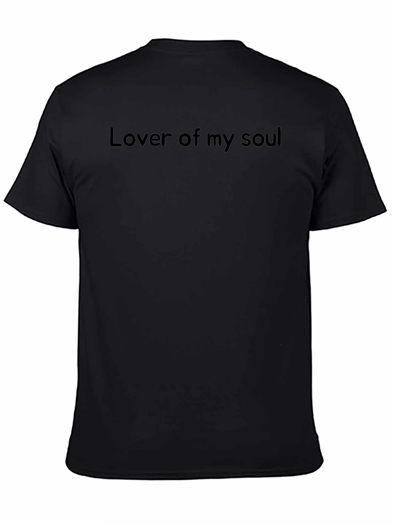 Camiseta Negra Amante de mi alma