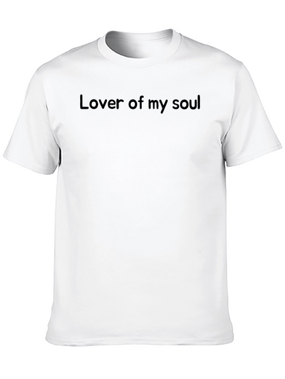 Camiseta Negra Amante de mi alma