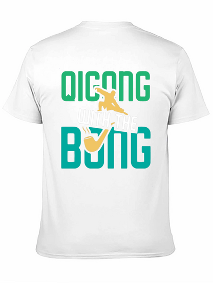 Camiseta Negra: Qicong With The Bong