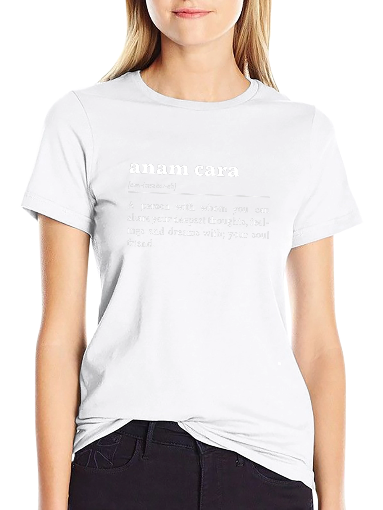 Camiseta Negra Anam Cara - Alma Gemela