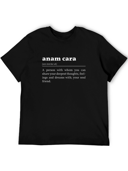 Camiseta Negra Anam Cara - Alma Gemela
