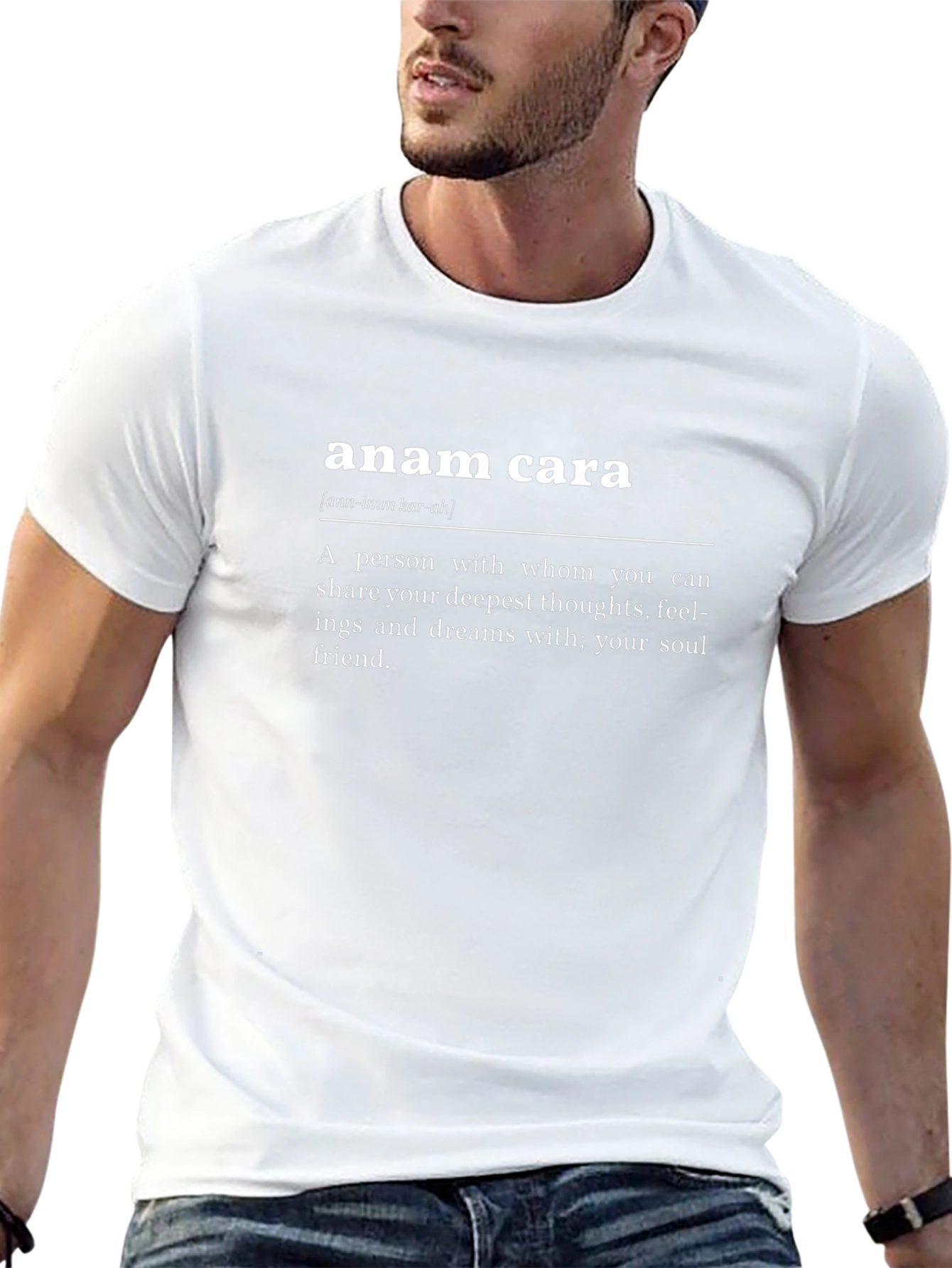 Camiseta Negra Anam Cara - Alma Gemela
