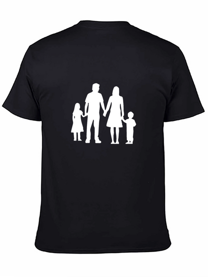 Camiseta Negra Familiar: Estilo y Unidad