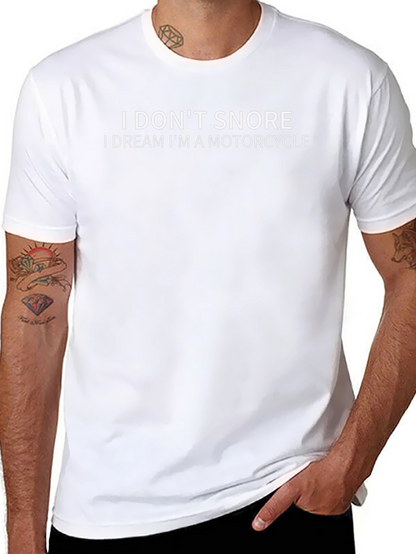Camiseta Negra: No Ronco Sueño con Motos