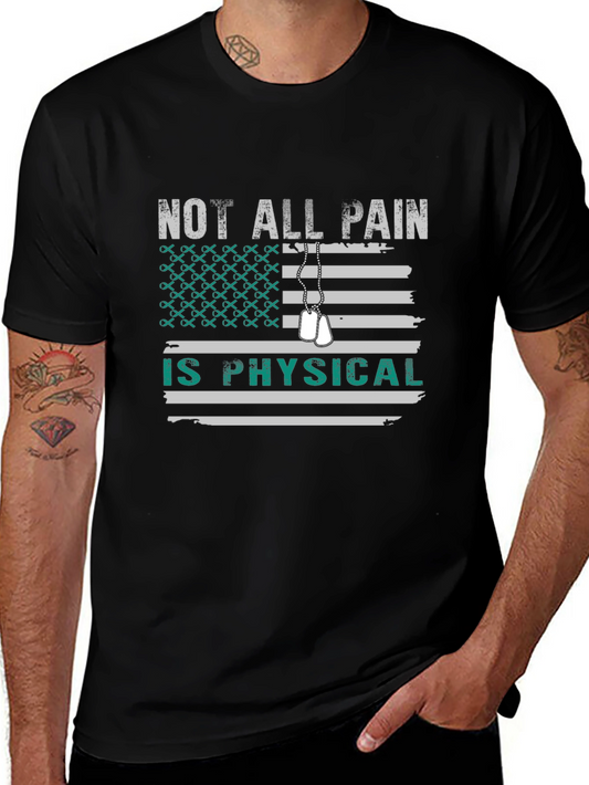 Camiseta Negra: No Todo Dolor es Físico