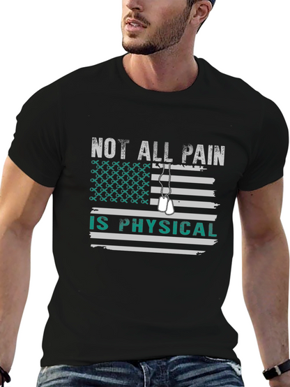 Camiseta Negra: No Todo Dolor es Físico