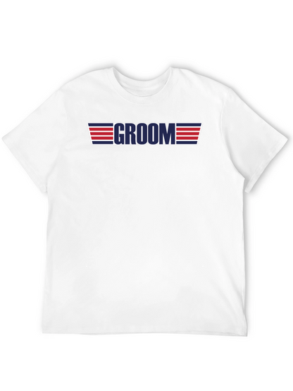 Camiseta Groom Top Gun Estilo Boda Despedida Soltero